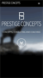 Mobile Screenshot of prestige-concepts.com